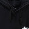 Stussy 8 Ball 印花连帽衫 黑色