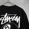 Stüssy 8-Ball Logo 黑色运动衫
