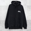 Stussy 8 Ball 印花连帽衫 黑色