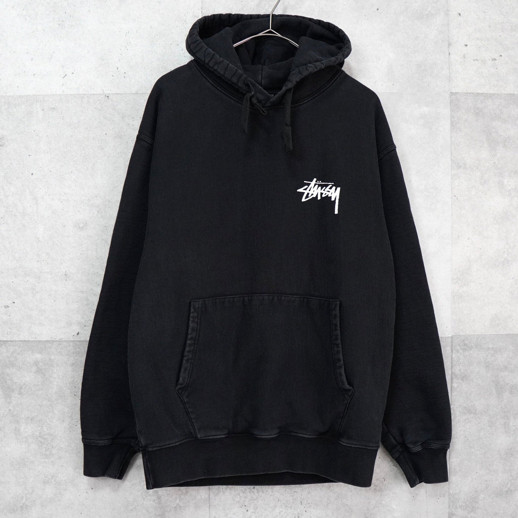 Stussy 8 Ball 印花连帽衫 黑色