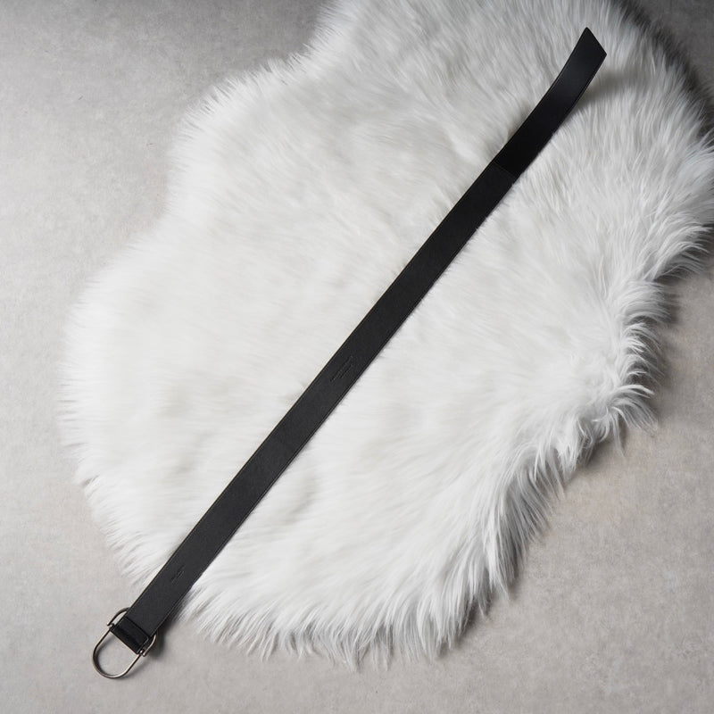 サンローラン パリ レザー ベルト 80 メンズ ブラック - NEWSED