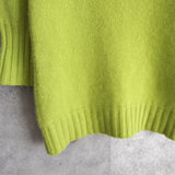 Cashmere Turtleneck Sweater｜Made in Scotland