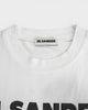 ジルサンダー ロゴ Tシャツ ホワイト メンズ