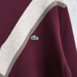 Logo Patch Half-zip Sweater