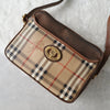 Burberry check shoulder bag