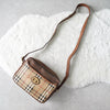 Burberry check shoulder bag