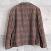80's〜90's｜Check Wool Tailored Jacket｜Made in USA