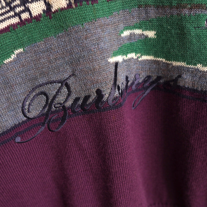 80's〜90's｜Design Sweater｜Made in England - NEWSED