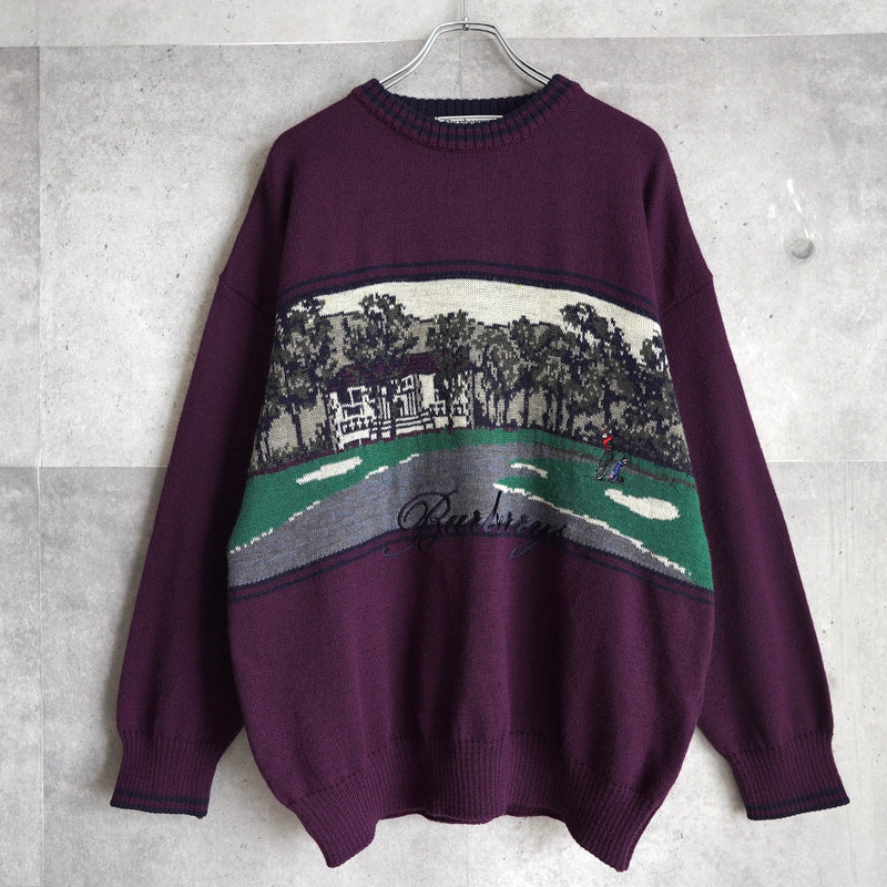 80's〜90's｜Design Sweater｜Made in England - NEWSED