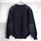 80's〜90's｜Logo Embroidered Command Sweater｜Made in England - NEWSED