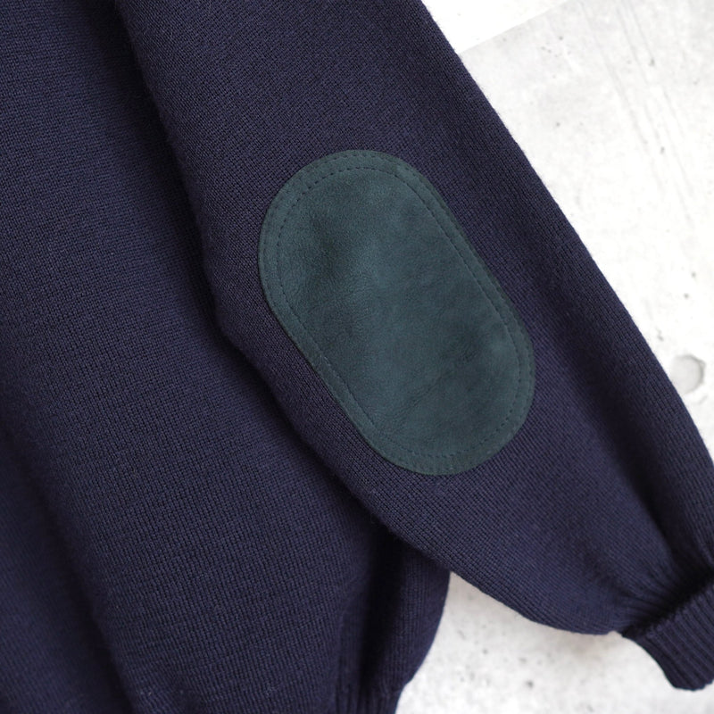 80's〜90's｜Logo Embroidered Command Sweater｜Made in England - NEWSED