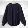 80's〜90's｜Logo Embroidered Command Sweater｜Made in England