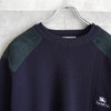 80's〜90's｜Logo Embroidered Command Sweater｜Made in England