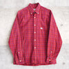 80's〜90's｜Logo Embroidery Check Shirt