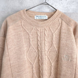 80's〜90's｜Logo Embroidery Command Sweater｜Made in England - NEWSED