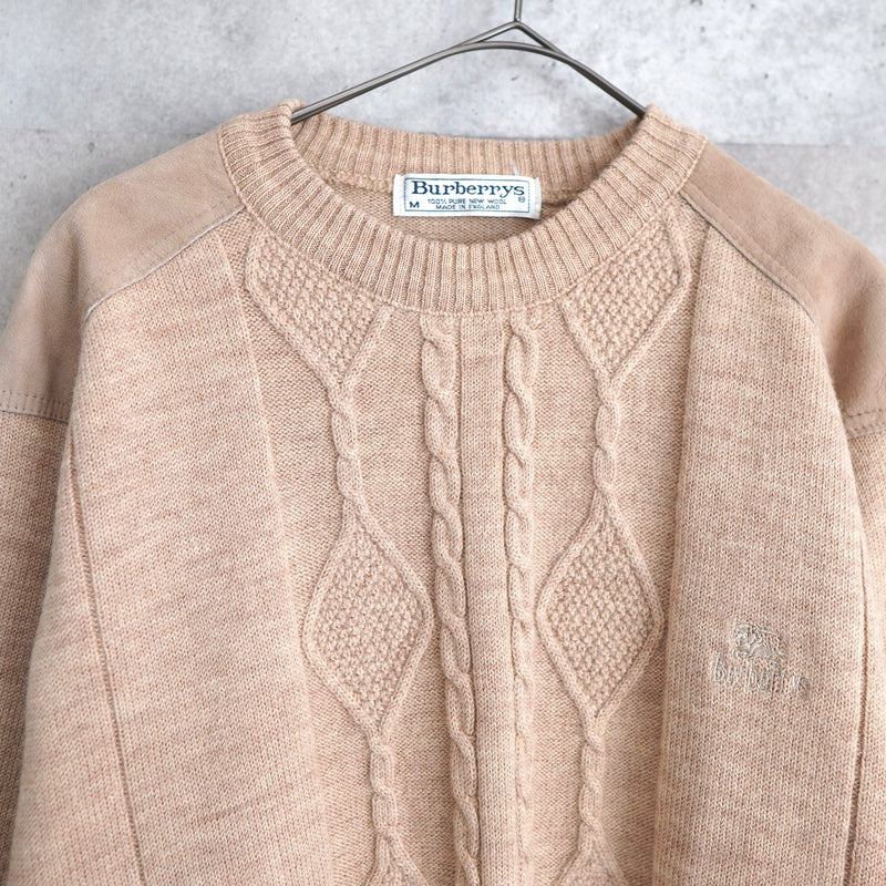 80's〜90's｜Logo Embroidery Command Sweater｜Made in England - NEWSED