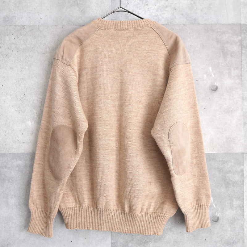 80's〜90's｜Logo Embroidery Command Sweater｜Made in England - NEWSED