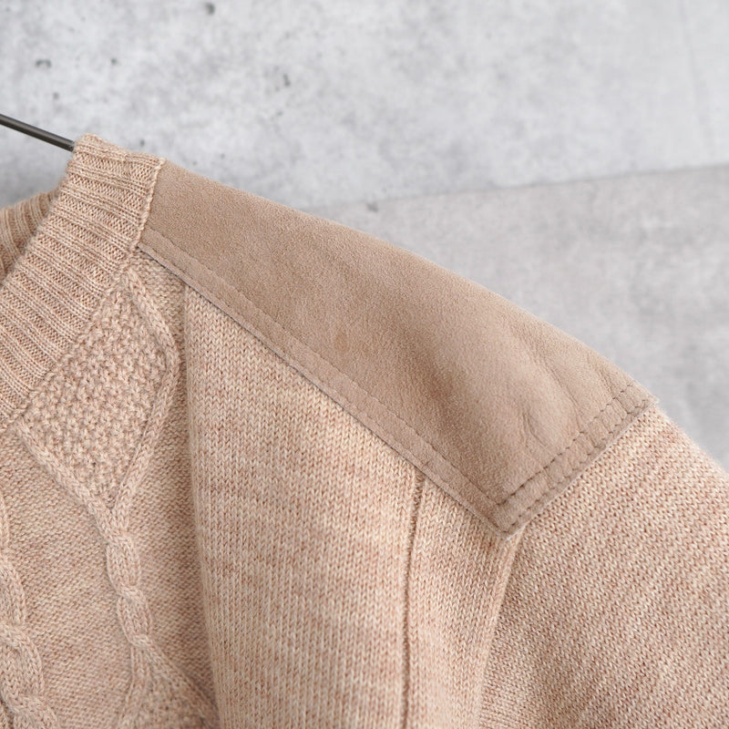 80's〜90's｜Logo Embroidery Command Sweater｜Made in England - NEWSED