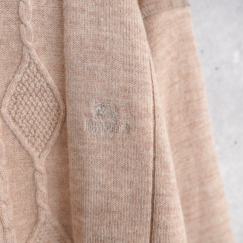 80's〜90's｜Logo Embroidery Command Sweater｜Made in England - NEWSED