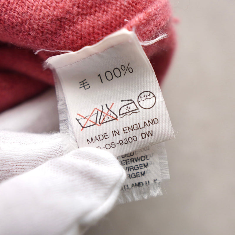 80's〜90's｜Logo Embroidery Mock - neck Sweater｜Made in England - NEWSED