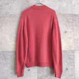 80's〜90's｜Logo Embroidery Mock - neck Sweater｜Made in England - NEWSED