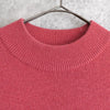 80's〜90's｜Logo Embroidery Mock-neck Sweater｜Made in England