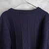 80's〜90's｜Logo Embroidery Sweater｜Made in England