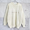 80's〜90's｜Logo Embroidery Sweater｜Made in England