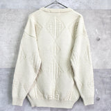 80's〜90's｜Logo Embroidery Sweater｜Made in England - NEWSED