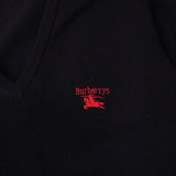 80's〜90's｜Logo Embroidery V - neck Sweater｜Made in England - NEWSED