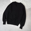 80's〜90's｜Logo Embroidery V-neck Sweater｜Made in England