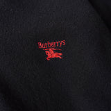 80's〜90's｜Logo Embroidery V - neck Sweater｜Made in Scotland - NEWSED