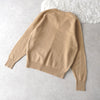 80's〜90's｜Logo Embroidery V-neck Sweater｜Made in Scotland