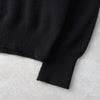 80's〜90's｜Logo Embroidery Wool V-neck Sweater｜Made in Scotland