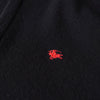 80's〜90's｜Logo Embroidery Wool V-neck Sweater｜Made in Scotland