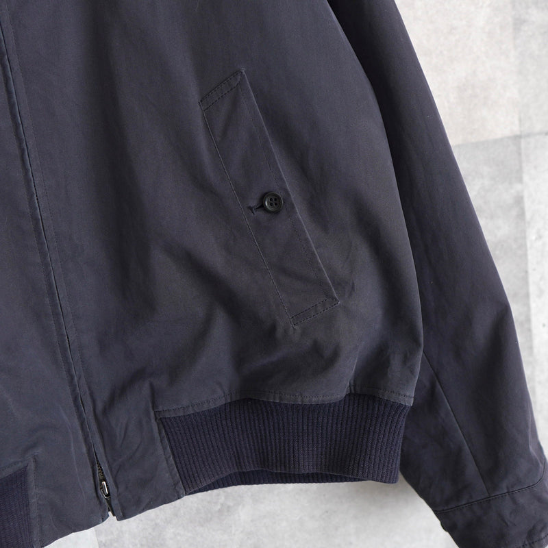 80's〜90's｜Logo Embroidery Zip - up Blouson｜Made in Spain - NEWSED