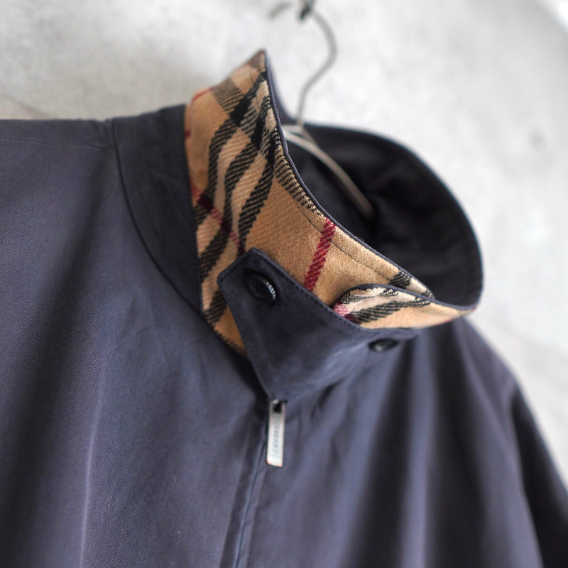 80's〜90's｜Logo Embroidery Zip - up Blouson｜Made in Spain - NEWSED