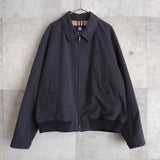 80's〜90's｜Logo Embroidery Zip - up Blouson｜Made in Spain - NEWSED