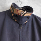 80's〜90's｜Logo Embroidery Zip - up Blouson｜Made in Spain - NEWSED