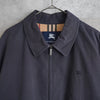 80's〜90's｜Logo Embroidery Zip-up Blouson｜Made in Spain
