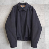 80's〜90's｜Logo Embroidery Zip - up Blouson｜Made in Spain - NEWSED
