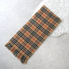 80's〜90's｜Nova Check Cashmere Muffler｜Made in England