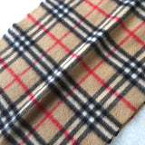 80's〜90's｜Nova Check Cashmere Muffler｜Made in England - NEWSED