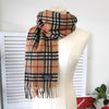 80's〜90's｜Nova Check Cashmere Muffler｜Made in England