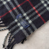 80's〜90's｜Nova Check Cashmere Muffler｜Made in England