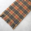 80's〜90's｜Nova Check Cashmere Muffler｜Made in England