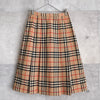 80's〜90's｜Nova Check Middle Length Skirt