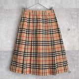 80's〜90's｜Nova Check Middle Length Skirt - NEWSED