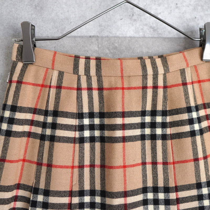 80's〜90's｜Nova Check Middle Length Skirt - NEWSED