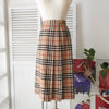 80's〜90's｜Nova Check Middle Length Skirt